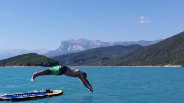 Paddle Surf en el Pirineo