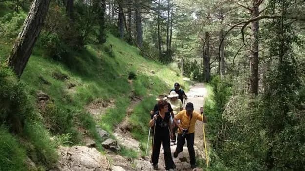 Equipo Sarratillo en el Pirineo